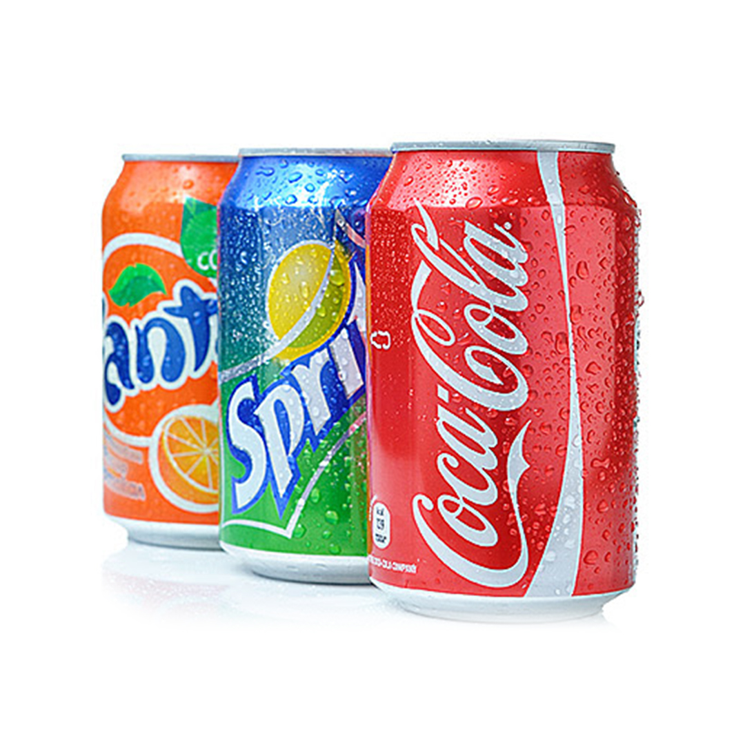 Kola, Fanta, Sprite